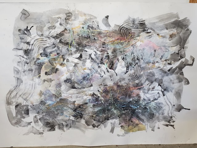 James Wolf, ‘The Ultimate Guide to the Universe’, 2020, Painting, Mixed Media/Watercolor/Paper, Miller White Fine Arts