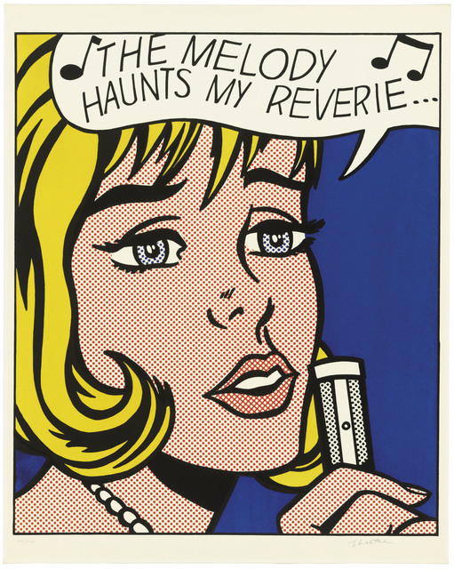 Roy Lichtenstein, ‘Reverie’, 1965, Print, Screenprint in colours on wove paper, Christie's