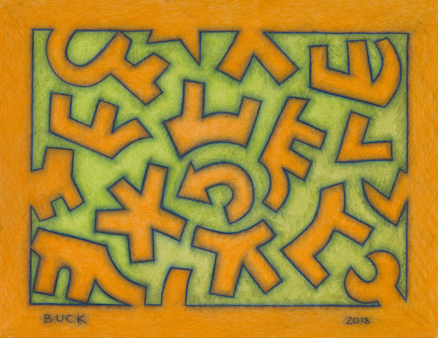 Jon Buck, ‘Matrices: Webs of Diversity (i)’, 2018, Drawing, Collage or other Work on Paper, Pastel on paper, Pangolin London