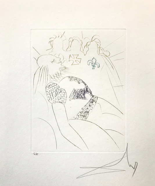Salvador Dalí, ‘HENRY IV’, 1970, Print, ETCHING, Gallery Art