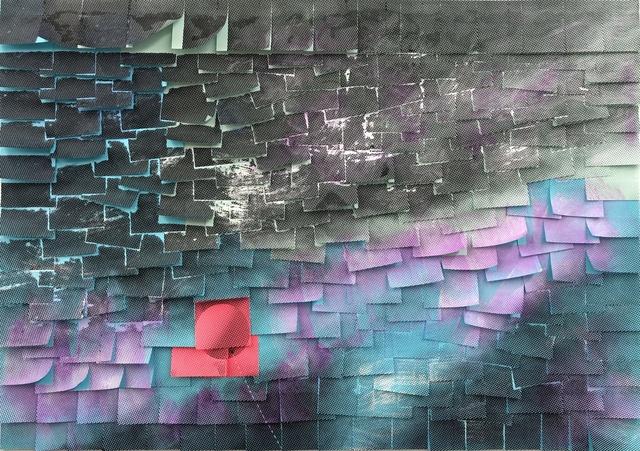 Ardan Özmenoğlu, ‘Joy’, 2019, Print, Painting and screen printing on post-it notes, Anna Laudel
