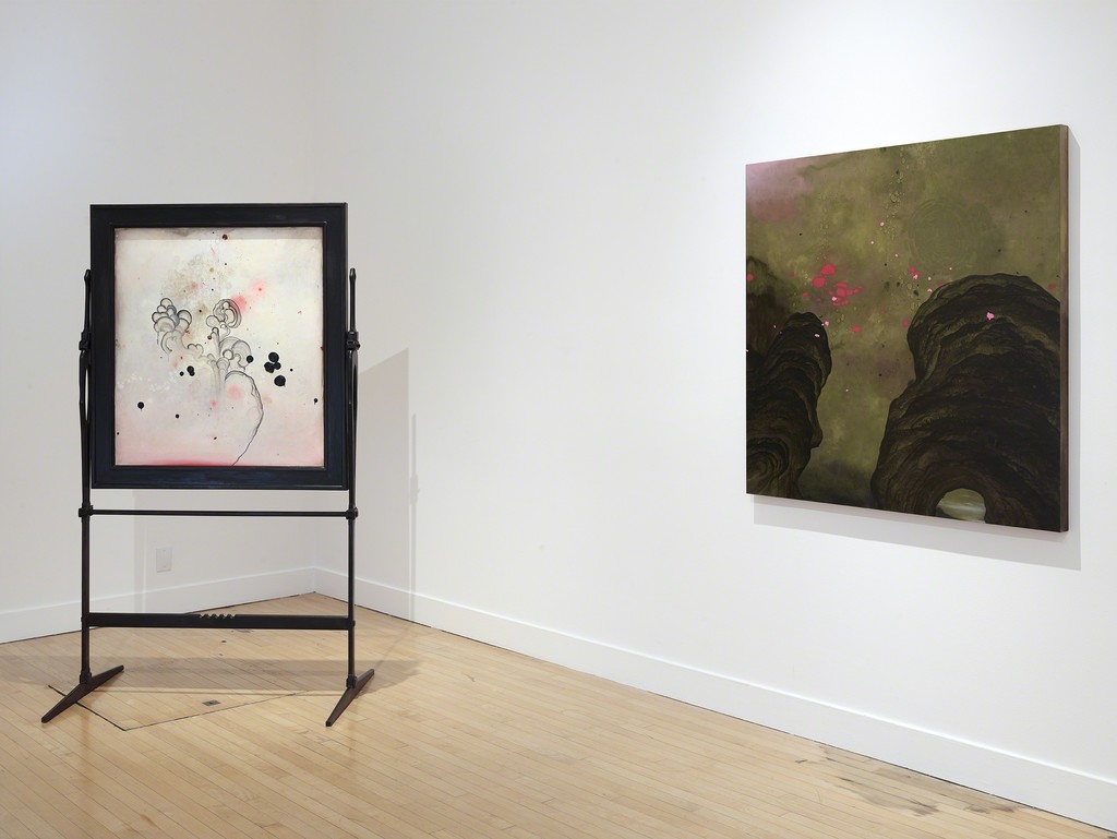 Installation view of Darren Waterston: Architectonic Forms, January 6 - February 25, 2017 at Haines Gallery Installation view of Darren Waterston: Architectonic Forms, January 6 - February 25, 2017 at Haines Gallery