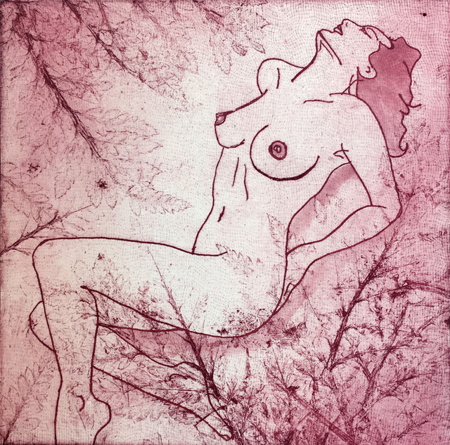 Indira Cesarine, ‘Girl in Red’, 2017, The Untitled Space