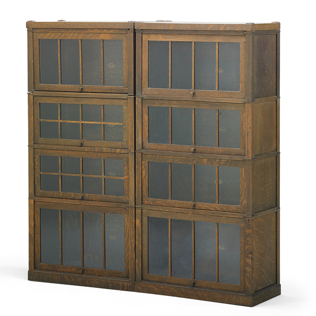 Macey, ‘Six Stacking Barrister Bookcases, Grand Rapids, MI’, ca. 1910, Rago/Wright
