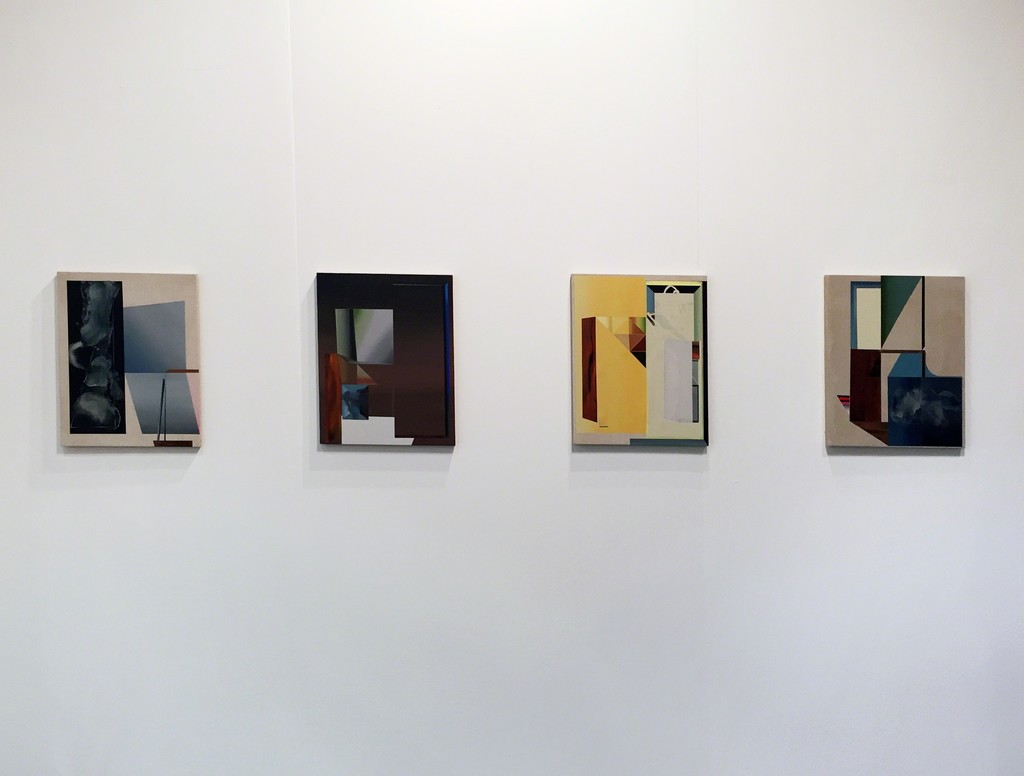 Four works by Rubens Ghenov, on view at VOLTA NY Four works by Rubens Ghenov, on view at VOLTA NY