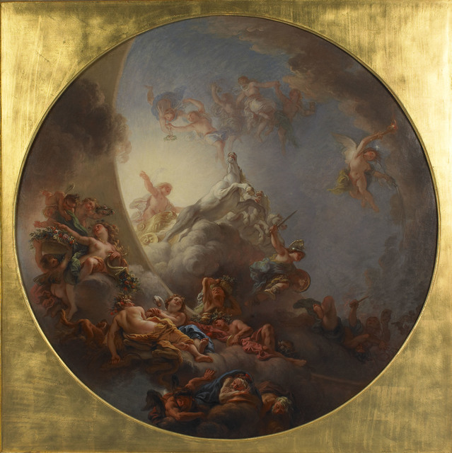 Charles de La Fosse, ‘Le lever du soleil (The Sunrise)’, 1678, Château de Versailles
