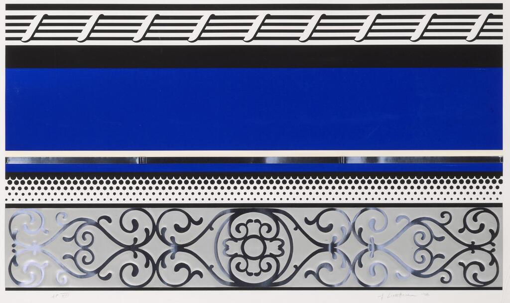Roy Lichtenstein - Entablature V (Corlett 142)