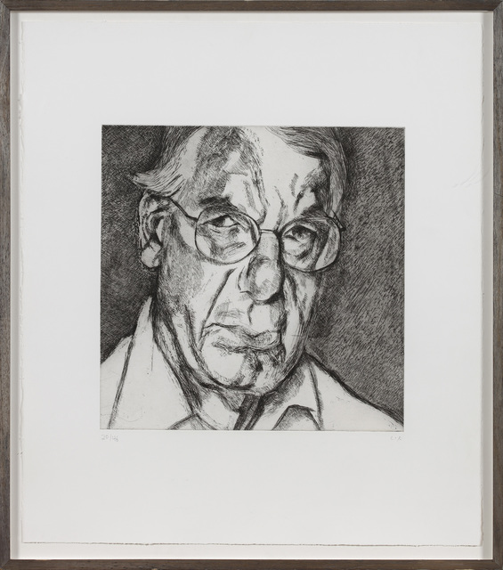 Lucian Freud, ‘The New Yorker’, 2006, Print, Etching, Marlborough London
