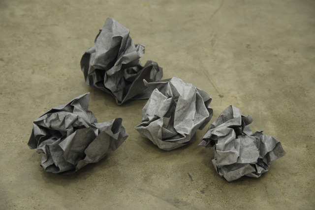Susan Collis, ‘On second thoughts’, 2011, Sculpture, Graphite on paper, Lora Reynolds Gallery
