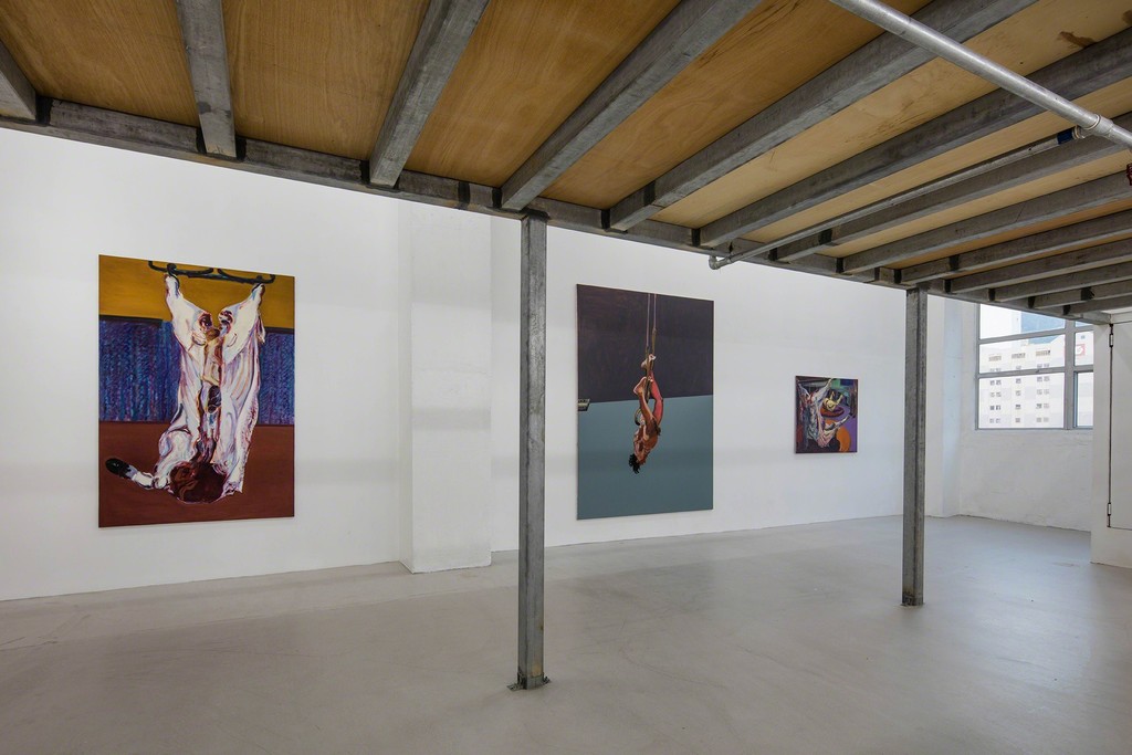 Installation view of exhibition "Norbert Tadeusz: MEAT | The Rejected paintings". Photo By Kitmin Lee © Courtesy Faurschou Foundation Installation view of exhibition "Norbert Tadeusz: MEAT | The Rejected paintings". Photo By Kitmin Lee © Courtesy Faurschou Foundation