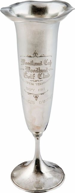 Francis DeSales Ouimet, ‘1911 Francis Ouimet Golf Trophy Memorabilia’, 1911, Sculpture, Steel, Modern Artifact