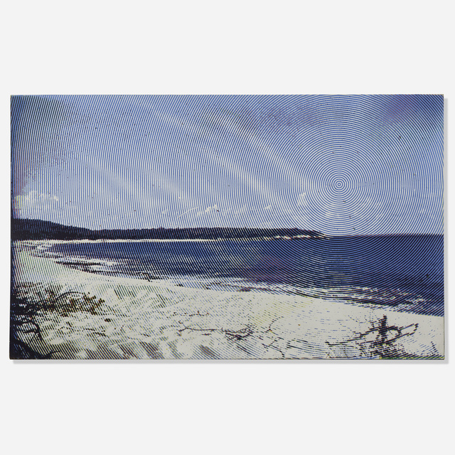 Alain Jacquet, ‘La Plage’, 1970, Print, Screenprint in colors on canvas, Rago/Wright