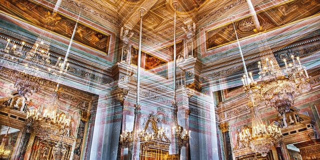 Nicolas Ruel, ‘Épitome (Hermitage Palace) (Saint Petersburg, Russia)’, 2014, Photography, Photographie imprimee sur acier inoxydable / Photograph printed on stainless steel, Galerie de Bellefeuille