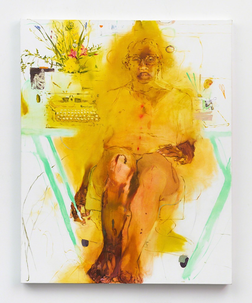 JENNIFER PACKER, APRIL, RESTLESS, 2017. COURTESY OF THE ARTIST AND CORVI-MORA, LONDON. JENNIFER PACKER, APRIL, RESTLESS, 2017. COURTESY OF THE ARTIST AND CORVI-MORA, LONDON.