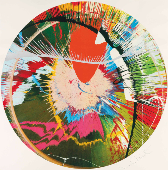 Damien Hirst, ‘Beautiful, Galactic, Exploding Screenprint (Spin)’, 2001, The Drang Gallery