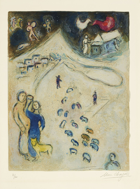 Marc Chagall, ‘L'Hiver, from Daphnis et Chloé’, 1961, Christie's