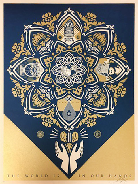 Shepard Fairey (OBEY), ‘Holiday Print 2015’, 2015, Rudolf Budja Gallery