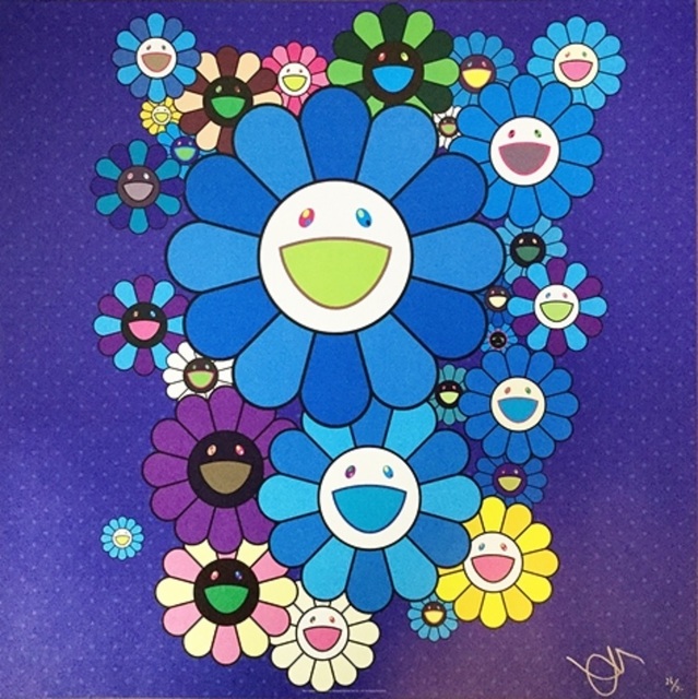 Takashi Murakami, ‘Blue Velvet’, 2016, Lougher Contemporary