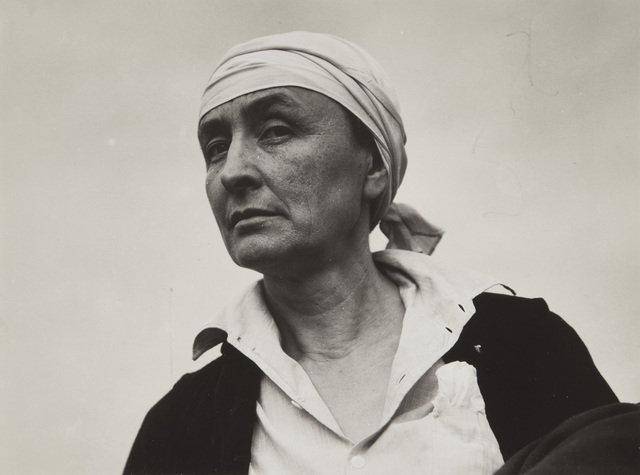 Alfred Stieglitz, ‘Georgia O'Keeffe’, 1936, Photography, Gelatin silver print, flush-mounted and mounted again, Phillips