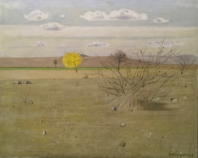Hagop Hagopian, ‘Yellow Tree’, 2003, Painting, Oil on canvas, Tufenkian Fine Arts