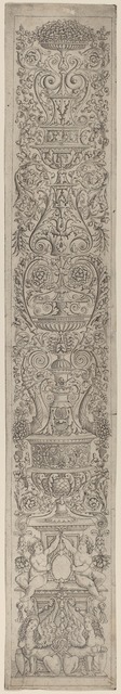 Giovanni Pietro Birago and Zoan Andrea, ‘Ornament Panel: Two Sphinxes Supporting Shields’, ca. 1505/1515, National Gallery of Art, Washington, D.C.
