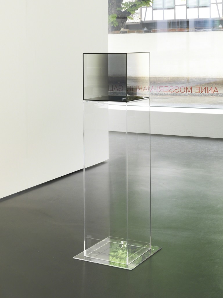 Installation View 3: Larry Bell, Cube Nr. 1, 2008 Installation View 3: Larry Bell, Cube Nr. 1, 2008