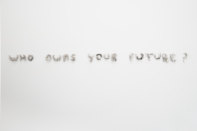 Joachim Coucke, ‘Who owns your future?’, 2020, Sculpture, Neodymium magnets, screws, Tatjana Pieters