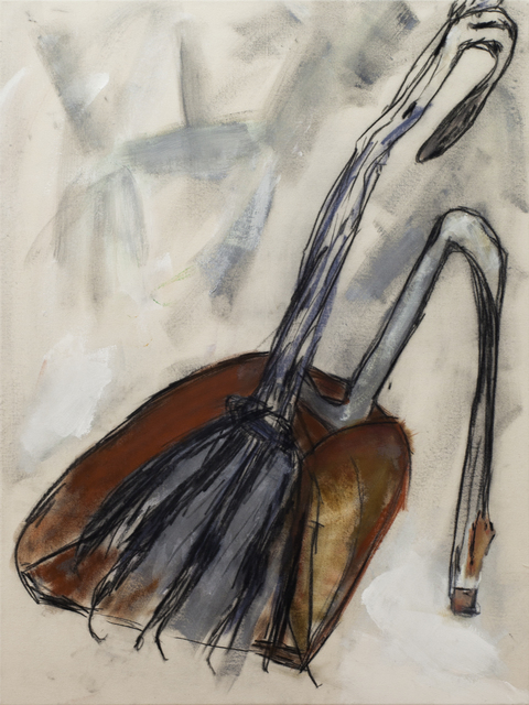 GASPAR MARTINEZ, ‘Pala y Rastrillo’, 2015, Painting, Oil and charcoal on canvas, Cosmocosa