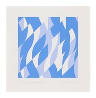 Bridget Riley - Two Blues