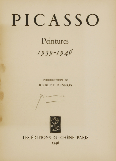Pablo Picasso, ‘Gélinotte’, 1960, Sworders