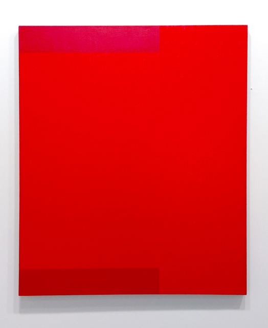 Frank Badur, ‘Untitled (Red)’, 1994, Painting, Oil and alkyd on linen, Margaret Thatcher Projects