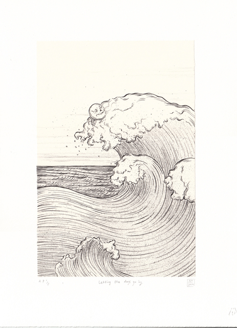Nina Torr, ‘Letting the days go by’, 2019, Print, Single colour chine colle lithograph, David Krut Projects