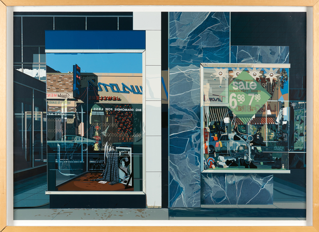Richard Estes, ‘Qualicraft Shoes’, 1974, Print, Screenprint in colors (framed), Rago/Wright