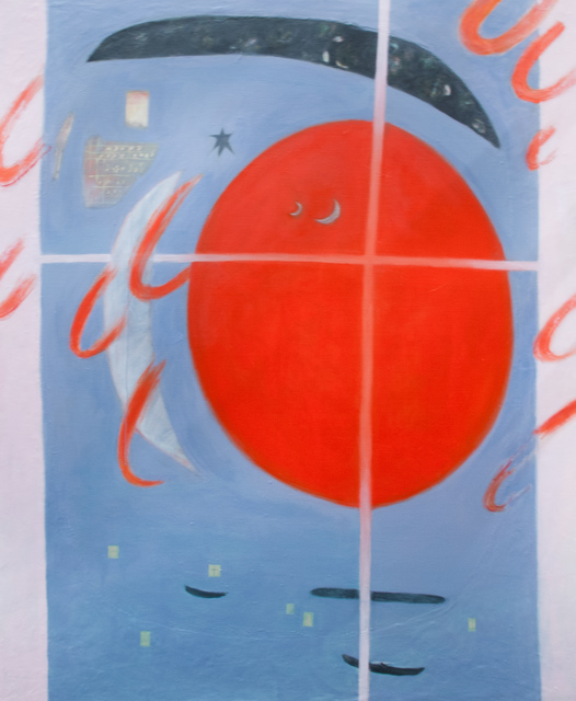 Leung Hoi Nga, Livy, ‘When the sun came close’, 2020, Painting, Pastel and Oil on Canvas, Contemporary by Angela Li
