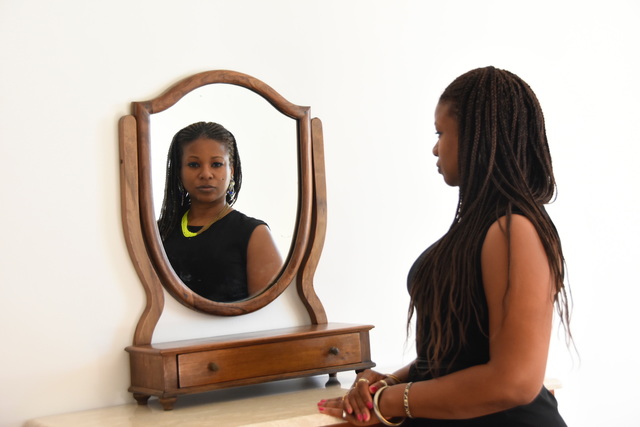 Amber Robles-Gordon, ‘Mirror Work Whiteness Juxtaposed’, 2019, Photography, Archival pigment print on paper, artist's proof, Morton Fine Art