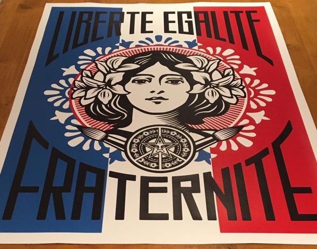 Shepard Fairey, ‘Liberté’, 2018, AYNAC Gallery