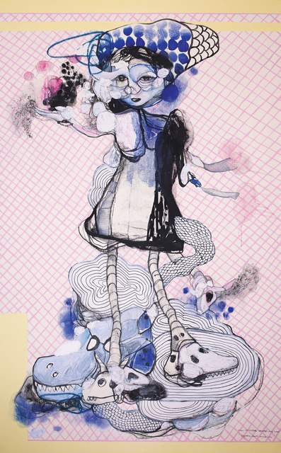 Ayu Arista Murti, ‘Sepatu dari Masa Lalu’, 2015, Painting, Mixed Media on Canvas, Edwin's Gallery
