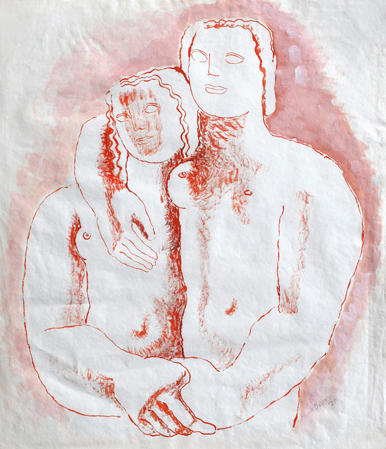 Frank Dobson Romantic Drawing 1935 Artsy