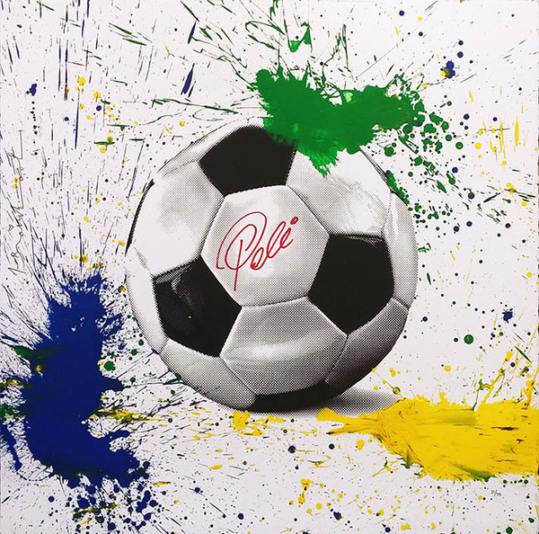 Mr. Brainwash, ‘THE KING PELE’, 2016, Marcel Katz Art