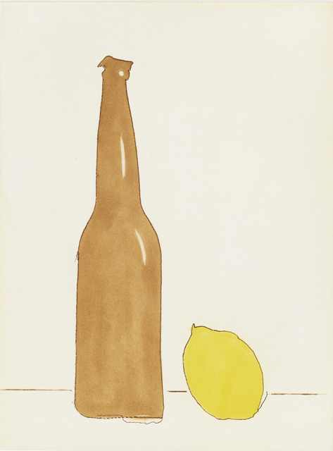 Tom Marioni, ‘Beer with Lemon’, 2017, Crown Point Press