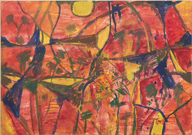 T'ang Haywen 曾海文, ‘Untitled (diptych)’, 1969-1971, Phillips