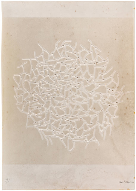 Claire Falkenstein, ‘Schermo infinito’, 1970s, Print, Embossed and cut Fabriano paper, ArtRite
