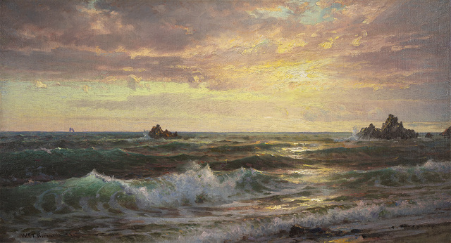 William Trost Richards Near Newport 1898 Available For Sale