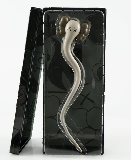 KAWS, ‘Bendy (Grey)’, 2004, Sculpture, Painted cast vinyl, Heritage Auctions
