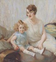 Mère à l’enfant ,