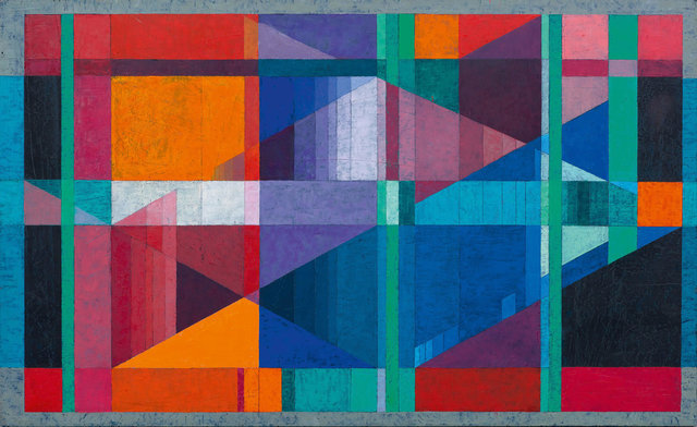 Robert Gessner, ‘Untitled’, 1964, Painting, Acrylic on fibreboard, Koller Auctions