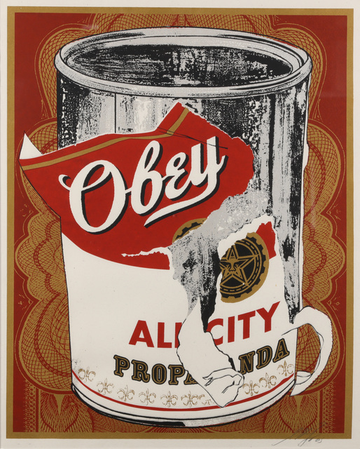 Shepard Fairey, ‘Soup Can I’, 2005, Chiswick Auctions