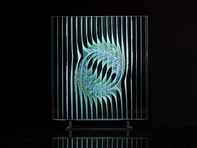 Peter Borkovics, ‘Vertical Shine’, 2019, Sculpture, Glass, HABATAT