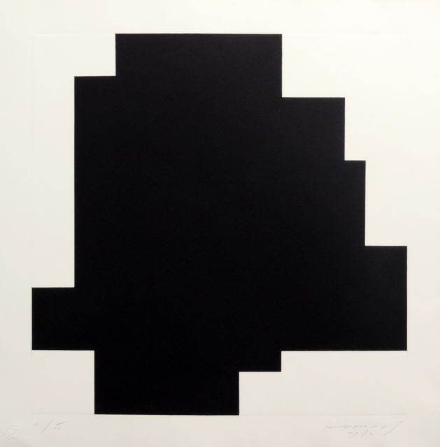 Aurelie Nemours, ‘Aquatinte II ’, 1983, Print, Aquiatinte, Galerie La Ligne