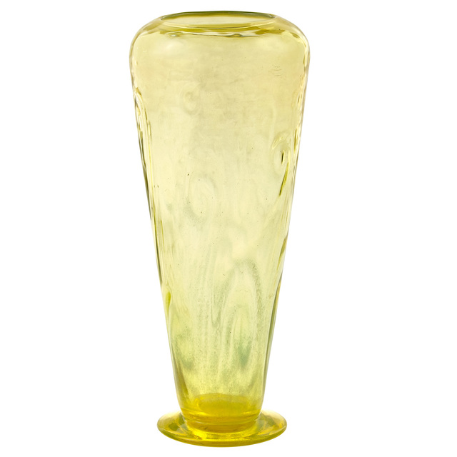 Louis Comfort Tiffany Tiffany Favrile Glass Footed Vase Circa 1904